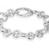 PULSERA TEXTURE XL PLATA