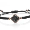 PULSERA TREBOL PAVE