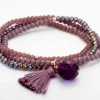 PULSERA ZEN BURDEOS