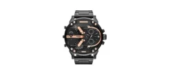 RELOJ DIESEL XXL NEGRO/ROSA