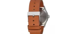 RELOJ NIXON SENTRY LEATHER SILVER & TAN