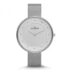 RELOJ SKAGEN GITTE PLATEADO