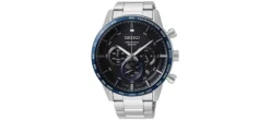 SEIKO NEO SPORTS CUARZO CRONO BISEL AZUL